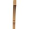Ekena Millwork 3 1/2"W x 38"D x 38"H Balboa Smooth Knee Brace, Western Red Cedar BRC04X38X38BOA00SWR - alternate 3